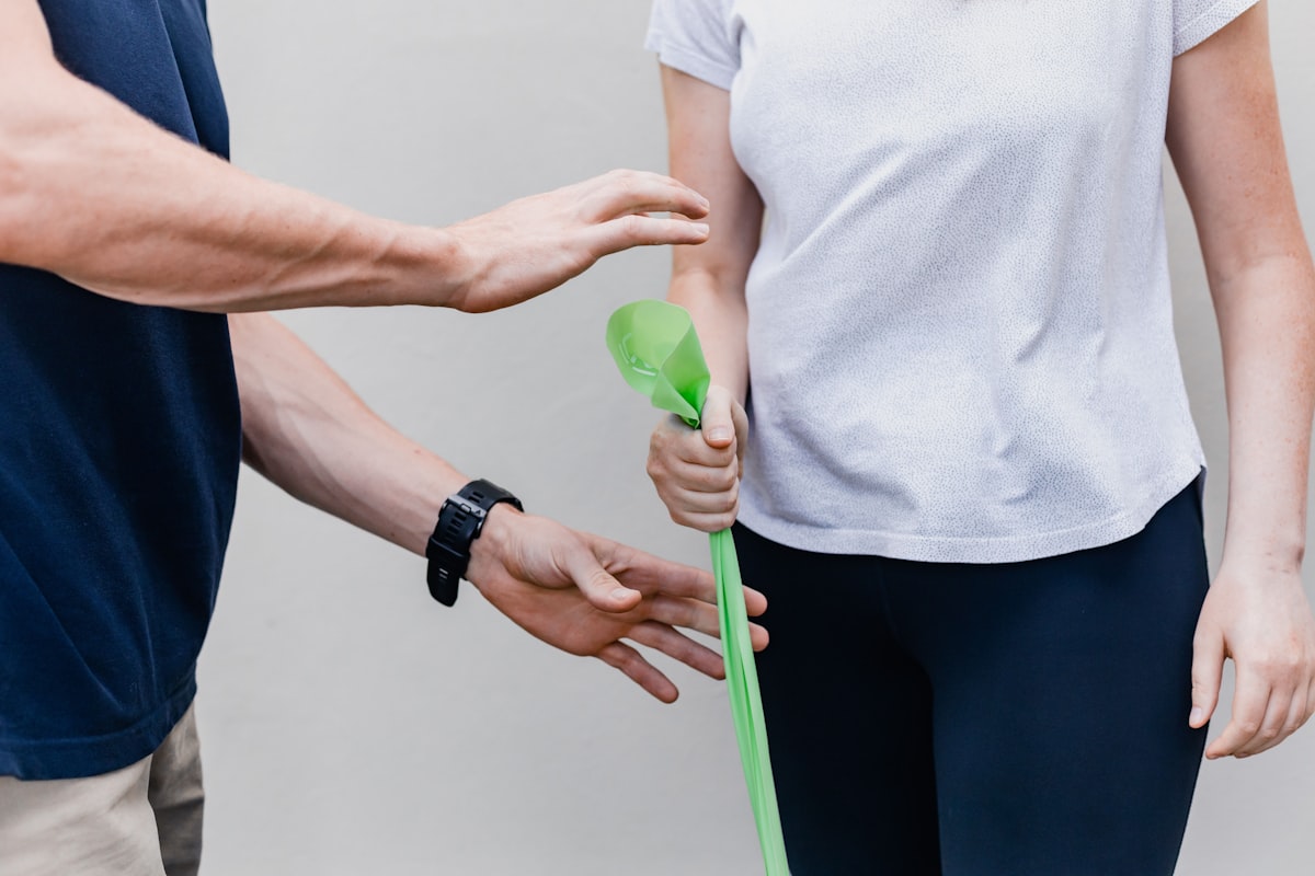 Gentle shoulder mobility exercise